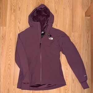 Women's Purple north face jacket size small NWT